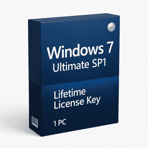Windows 7 Ultimate - Lifetime Activation License Key