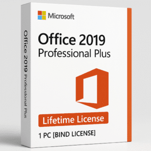 Office 2019 Professional Plus - Lifetime BIND Activation License Key for 1 PC