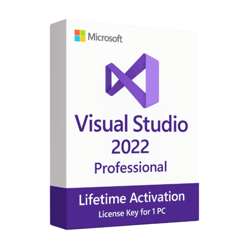 Visual Studio 2022 Professional - Lifetime Activation License Key for 1 PC