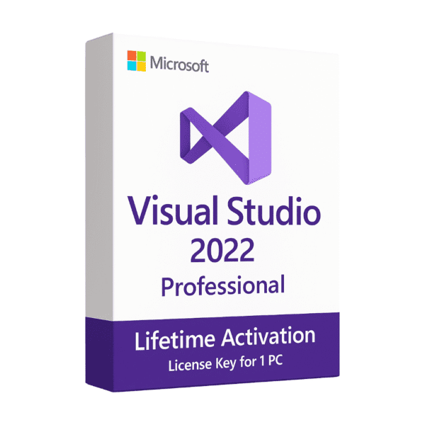 Visual Studio 2022 Professional - Lifetime Activation License Key for 1 PC
